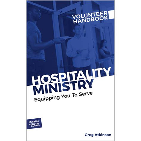 Hospitality Ministry Volunteer Handbook Pdf